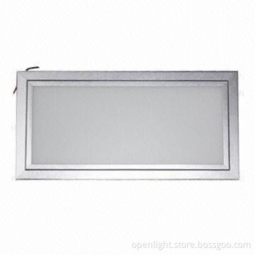Side view emitting LED panel light with 36W, SMD4014, 3060lm, measures 1200 x 300 x 9mm